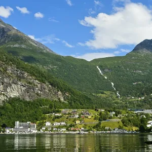 Geiranger at Geirangerfjord, Norway, Europe