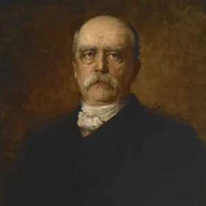Portrait of Otto Eduard Leopold von Bismarck, Print