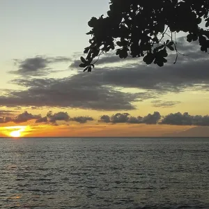 Gentle Sunrise Print: Tulamben, Bali, Indonesia