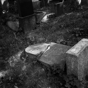Germany, Berlin, 11.9.1992, cemetery of the Jewish community of Adass Yisroel in Weissensee Germany, Berlin, 11.9.1992, cemetery of the Jewish community of Adass Yisroel in Weissensee