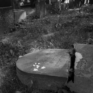Germany, Berlin, 11.9.1992, Weissensee Cemetery Print Germany, Berlin, 11.9.1992, Weissensee Cemetery Print