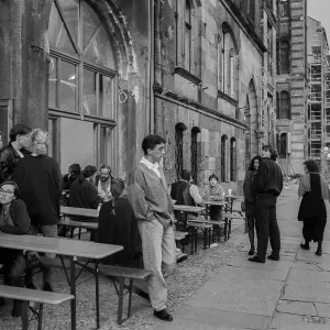 Germany, Berlin, 12.9.1992, Cafe Orange on Oranienburger StraBe Germany, Berlin, 12.9.1992, Cafe Orange on Oranienburger StraBe