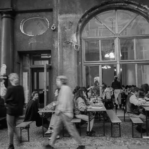 Germany, Berlin, 12.9.1992, Cafe Orange on Oranienburger StraBe<br> Germany Germany, Berlin, 12.9.1992, Cafe Orange on Oranienburger StraBe<br> Germany