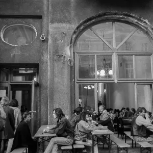 Germany, Berlin, 12.9.1992, Cafe Orange on Oranienburger StraBe<br> Germany Germany, Berlin, 12.9.1992, Cafe Orange on Oranienburger StraBe<br> Germany