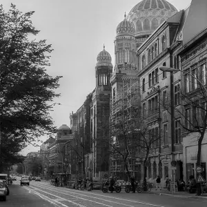 Germany, Berlin, 12.9.1992, New Synagogue in Oranienburger StraBe<br> Germany Germany, Berlin, 12.9.1992, New Synagogue in Oranienburger StraBe<br> Germany