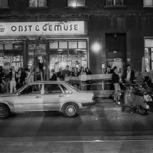 Germany, Berlin, 13.9.1992, Cafe Obst und Gemuse on Oranienburger StraBe Germany, Berlin, 13.9.1992, Cafe Obst und Gemuse on Oranienburger StraBe
