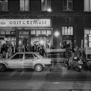 Germany, Berlin, 13.9.1992, Cafe Obst und Gemuse on Oranienburger StraBe Germany, Berlin, 13.9.1992, Cafe Obst und Gemuse on Oranienburger StraBe