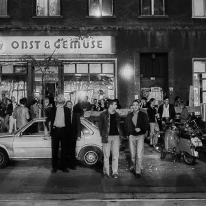 Germany, Berlin, 13.9.1992, Cafe Obst und Gemuse on Oranienburger StraBe Germany, Berlin, 13.9.1992, Cafe Obst und Gemuse on Oranienburger StraBe