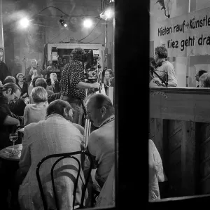 Germany, Berlin, 13.9.1992, at Cafe Zapata des Tacheles Germany, Berlin, 13.9.1992, at Cafe Zapata des Tacheles