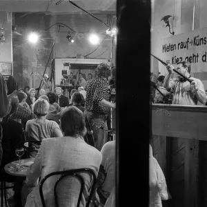 Germany, Berlin, 13.9.1992, at Cafe Zapata des Tacheles