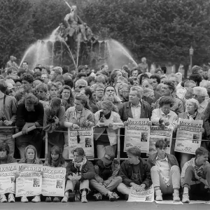 Germany, Berlin, 16.09.1992, reception by Michael Gorbatschow