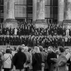 Germany, Berlin, 17.10.1992, funeral service for Willy Brandt Germany, Berlin, 17.10.1992, funeral service for Willy Brandt