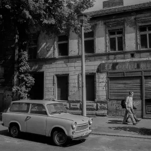 Germany, Berlin, 19.05.1992, Street scene