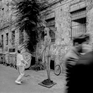 Germany, Berlin, 24 July 1993 Print: Kunsthof Backyard Scene Germany, Berlin, 24 July 1993 Print: Kunsthof Backyard Scene