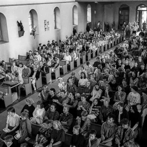 Germany, Berlin, 27.09.1992, City Youth Sunday in St