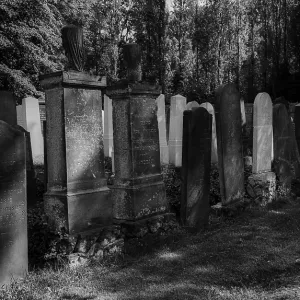 Germany, Berlin, Weissensee Cemetery Print Germany, Berlin, Weissensee Cemetery Print