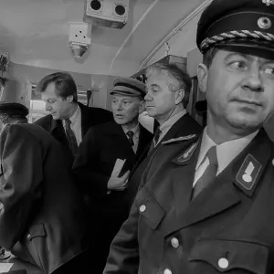 Germany, Potsdam, 01.04.1992, Reopening of the Berlin Potsdam S-Bahn line