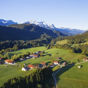 Gerold near Krun and Wetterstein range Gerold near Krun and Wetterstein range