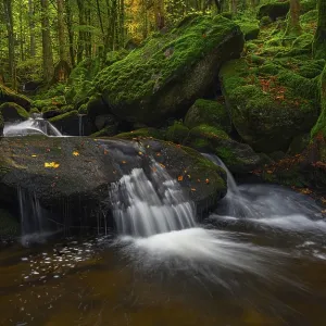 Gertelbach, Gertelbach waterfalls in autumn Gertelbach, Gertelbach waterfalls in autumn