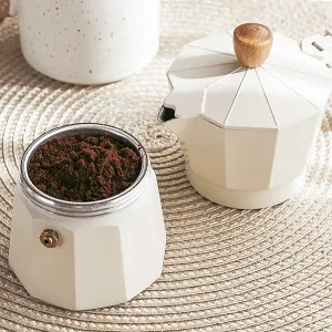 Geyser Coffee Maker on Woven Rug Print Geyser Coffee Maker on Woven Rug Print