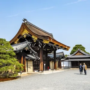 Gishumon Gate, Kyoto Imperial Palace, Kyoto, Japan