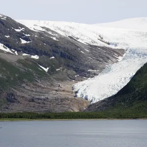 Glacier Tongue Engabreen, part of the Svartisen