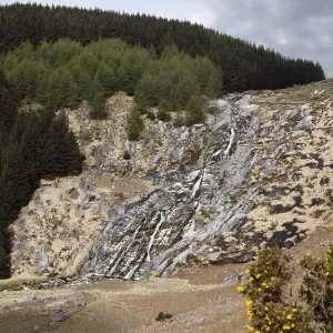 Glenmacnass Waterfall, National Park Wicklow Mountains