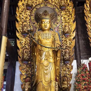 Golden Buddha House of Prayer, Longhua Temple Golden Buddha House of Prayer, Longhua Temple