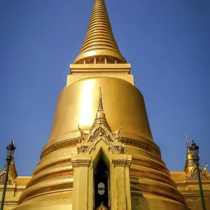 Golden Stupa in the Grand Palace complex in Bangkok
