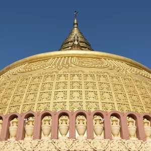 Golden stupa at Sitagu International Buddhist Academy