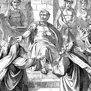 Historical Print of Pilate's Judgment Seat, Matthew 27 Historical Print of Pilate's Judgment Seat, Matthew 27