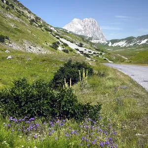 Gran Sasso and Monti della Laga National Park Print, Abruzzo Italy