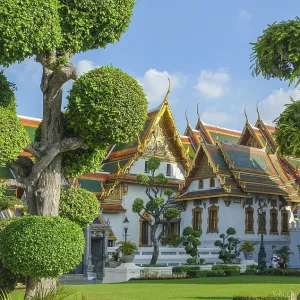 Part of the Grand Palace in Bangkok, Thailand Part of the Grand Palace in Bangkok, Thailand
