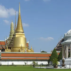 Part of the Grand Palace in Bangkok, Thailand