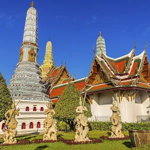 The Grand Royal Palace, Wat Phra Kaeo Buddhist Temple The Grand Royal Palace, Wat Phra Kaeo Buddhist Temple
