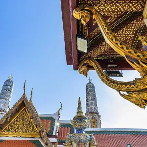 The Grand Royal Palace, Wat Phra Kaeo Buddhist Temple The Grand Royal Palace, Wat Phra Kaeo Buddhist Temple