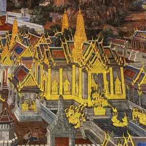The Grand Royal Palace, Wat Phra Kaeo Buddhist Temple The Grand Royal Palace, Wat Phra Kaeo Buddhist Temple