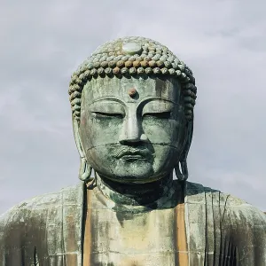 The Great Buddha bronze statue at Kotoku-in temple in Kamakura The Great Buddha bronze statue at Kotoku-in temple in Kamakura