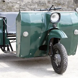 Green moped brand self-made