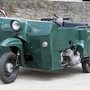 Green moped brand self-made Green moped brand self-made