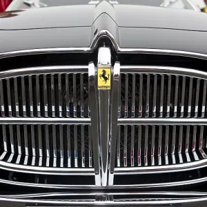 Grille of an old Ferrari, Oldtimer Grand Prix