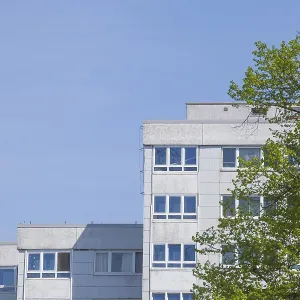 Grohner Dune skyscraper in spring