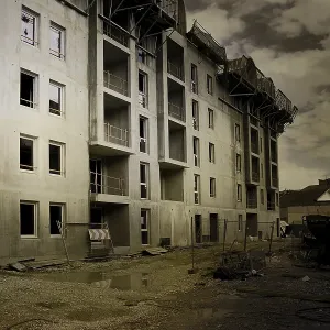 Grungy architectural background