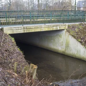 Concrete Tunnel Under Bridge in Grutlohn, Germany Print Concrete Tunnel Under Bridge in Grutlohn, Germany Print