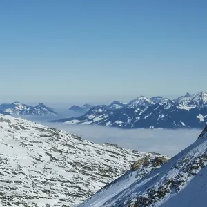 Hahnenkoepfle, 2085m, Gottesacker plateau