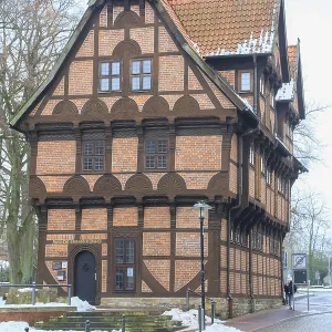 Half-timbered House Museum Print, Stadthagen, Germany