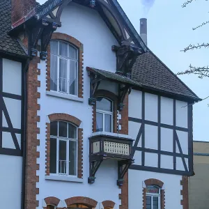 Half-timbered House, Sappi Alfeld Paper Mill Print