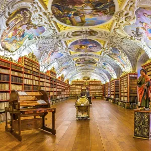 Hall of Theology, historic library