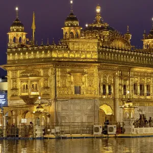 Harmandir Sahib or Hari Mandir (temple of God)