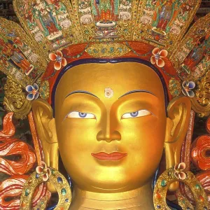 Head of the Buddha Maitreya, Buddha of the future